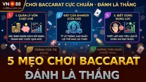 5 Mẹo Chơi Baccarat Cực Chuẩn Từ Cáo Già Sòng Bài